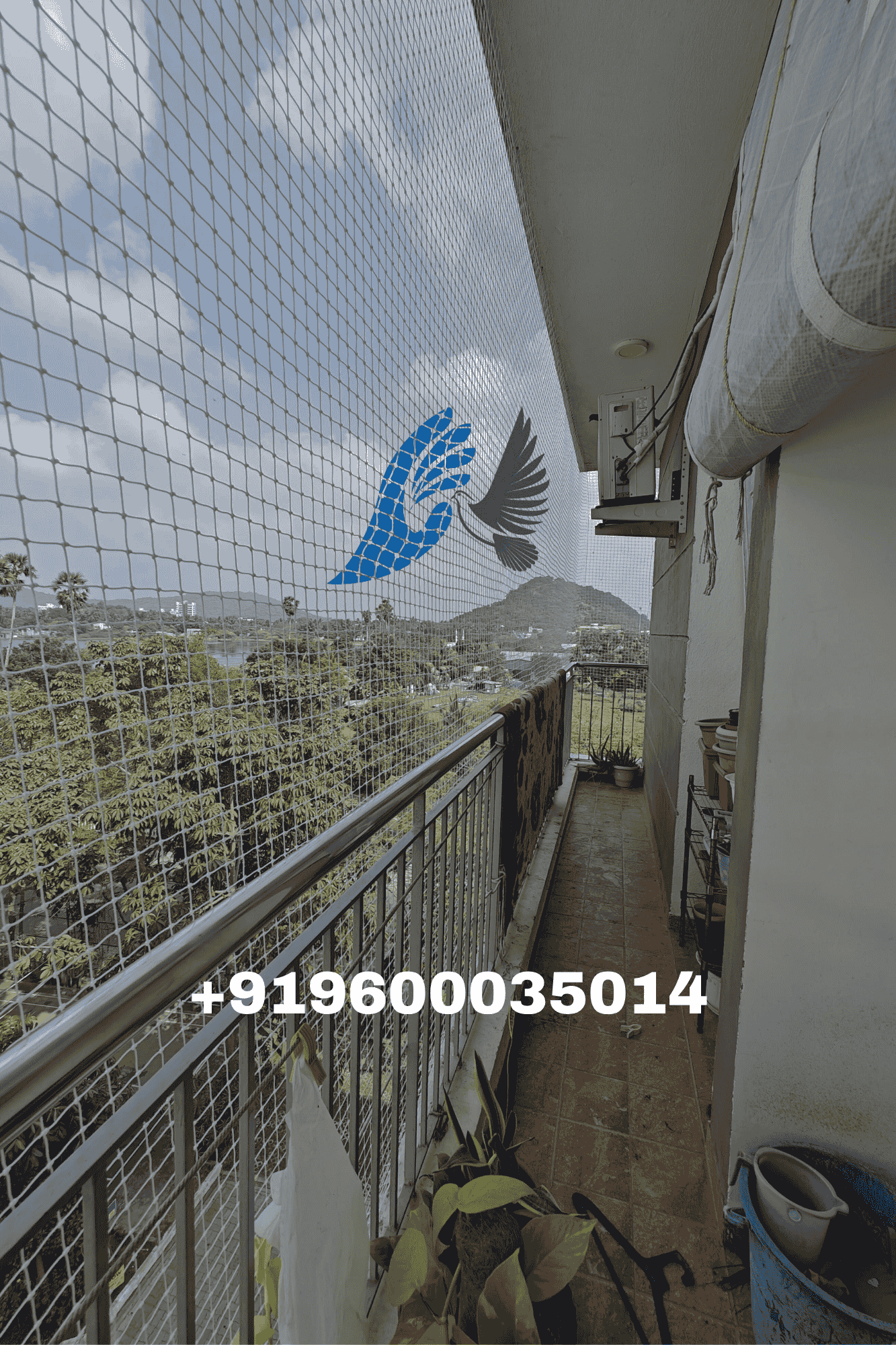 balcony pigeon nets